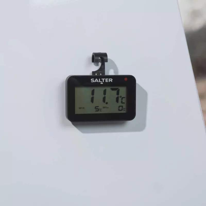 Digitale koelkastthermometer Salter SA00574BFEU12 met LCD, temperatuurbereik -20 tot 50°C
