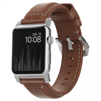 Nomad NM1A4RST00 – armband – smartwatch – bruin – Apple – Apple Watch Sport – Apple Watch – Apple Watch Edition – leer