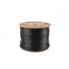 Lanberg LCF5-21CU-0305-BK Cat5e F/UTP installatiekabel voor buiten, massief koper, 305 m, zwart