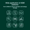 Batterij AGM VRLA 6V 4Ah IP54