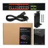 Ethernet PoE-switch QOLTEC 16x RJ45, 2x RJ45 uplink, 1x SFP (MPN 52291)
