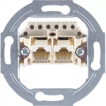 Wandgemonteerd aansluitdoos ShiverPeaks S/CONN maximum connectivity 2x 8/8 parallel zonder afdekking voor inbouwinstallatie (74231-1)
