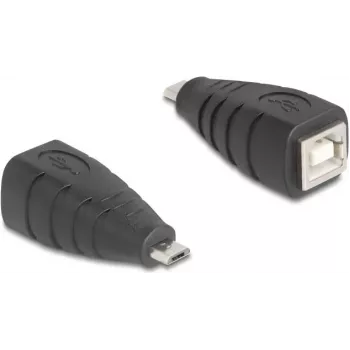Kabeladapter DeLOCK 67201 USB Type Micro-B naar USB Type-B zwart