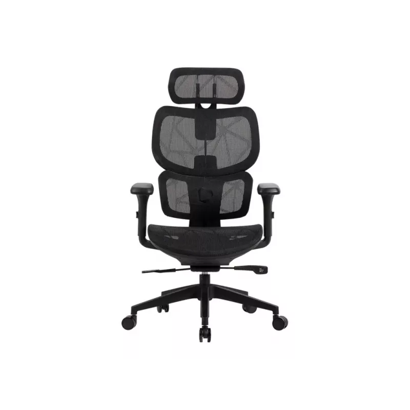 Onex gaming bureaustoel | Ventra Premium netweefsel | zwart