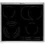Electrolux EHF46547XK zwart inbouw keramische kookplaat, 4 zones, touchbediening