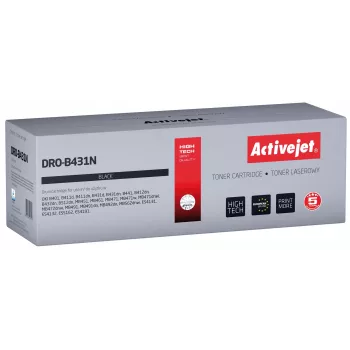 Activejet DRO-B431N trommel (vervanger voor OKI 44574302; Supreme; 25000 pagina's; zwart)