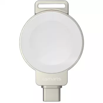 Draadloze oplader 4smarts 541476 voor Apple Watch — zilver