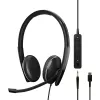 EPOS ADAPT 165T USB-C II headset zwart
