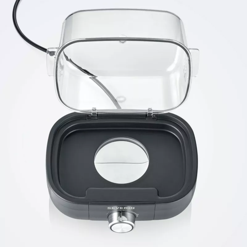 Severin eierkoker 420W, voor max. 6 eieren EK 3166 zwart (EK3166)