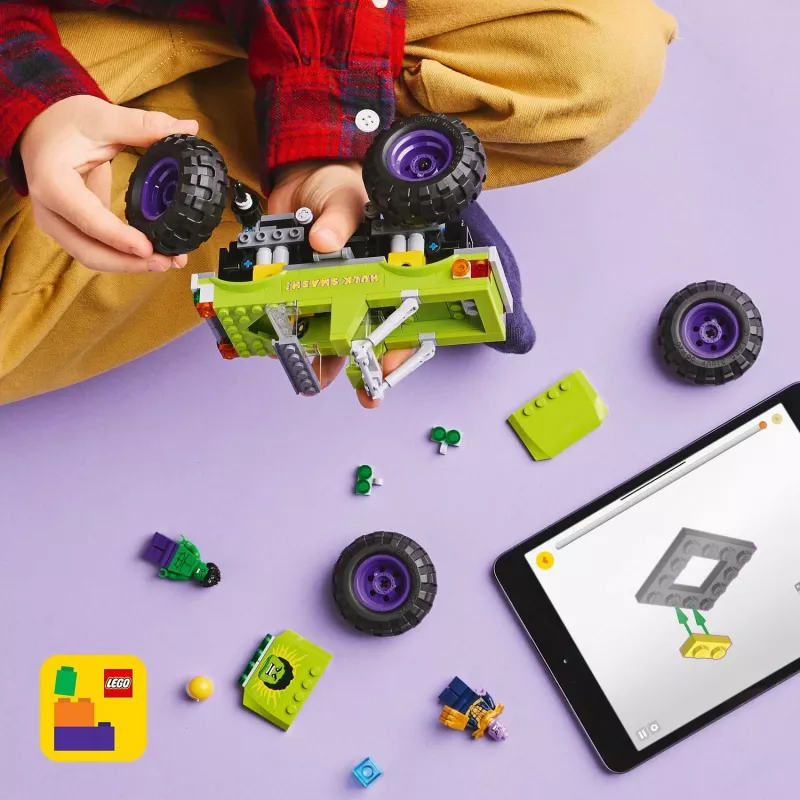 LEGO MARVEL 76312 De Hulk-truck vs. Thanos