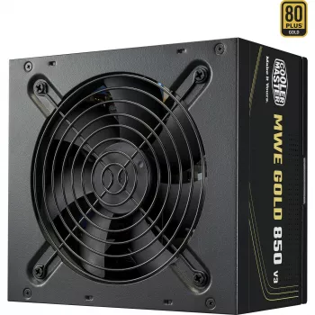 Cooler Master voeding MWE Gold 850 V3 850W 80+Gold non-modulair ATX 3.1 ventilator 120mm garantie 5 jaar