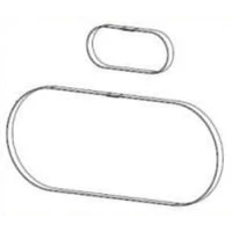 Zebra P1046696-146 printer-/scanner-vervangingsonderdeel/accessoire riem 2 stuks