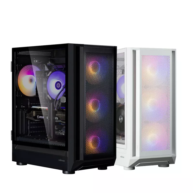 Computerbehuizing Zalman i6 zwart, ATX, zwart