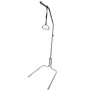 Bedbeugel mast MDH LIFT ROUND POLE in hoogte verstelbaar — staal, lichtgrijs, vloermontage, breedte 73 cm, diepte 71 cm, hoogte 196 mm