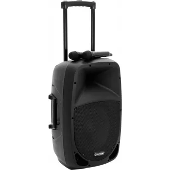 Omnitronic MES-15BT2 draadloze PA-systeemluidspreker 15 inch Bluetooth-connectiviteit