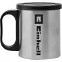 Einhell 4609991 koffiekop voor accukoffiemachine TE-CF 18 Li-Solo, 240 ml, met deksel, roestvrij staal/zwart