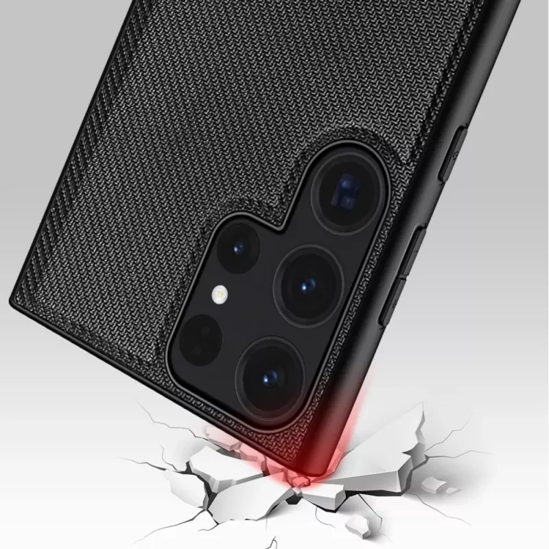 Nevox StyleShell NYLO - Samsung Galaxy S25 Ultra, zwart