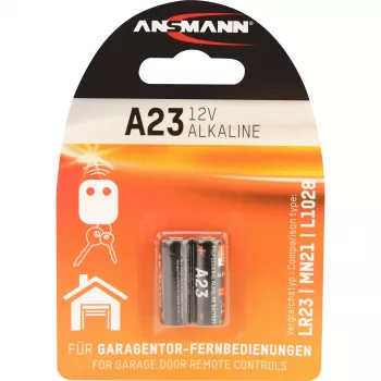 Ansmann 1510-0024 - wegwerpbatterij - LR32A - alkaline - 12 V - 2 stuks - zwart
