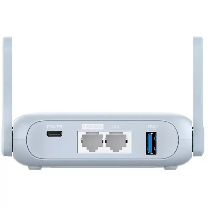 Draagbare router ALLNET GL-MT3000 draadloos AX 3000 Mbit/s – zakformaat voor thuis en onderweg