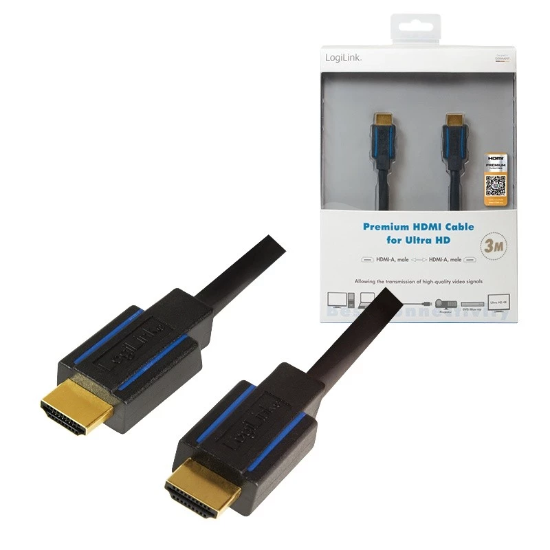 HDMI-kabel LogiLink CHB005 3 m