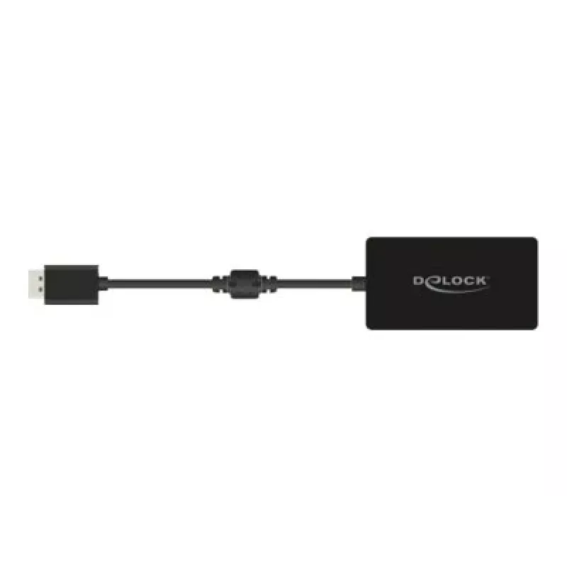 DeLOCK 0,16 m DisplayPort/VGA+HDMI+DVI VGA (D-Sub)+ HDMI + DVI zwart