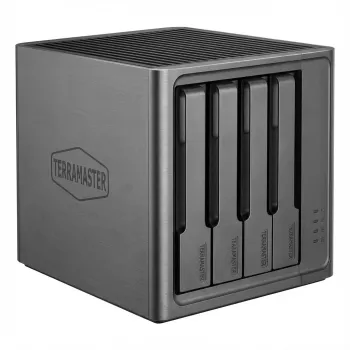 NAS TERRAMASTER F4 SSD quad-core 8GB DDR5 4-bay-NAS voor SSD's