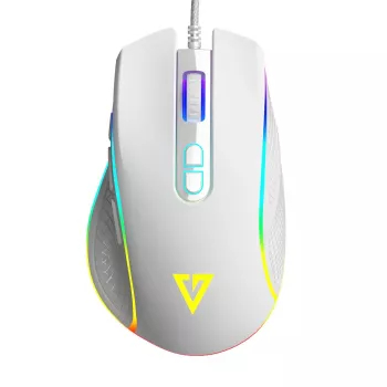 Bedrade optische muis MODECOM Volcano Veles (wit) — model M-MC-VELES-200
