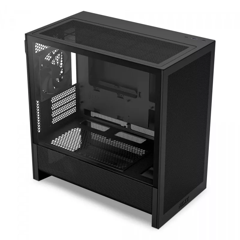 NZXT H3 Flow Micro ATX Airflow behuizing - zwart
