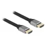 Delock Ultra High Speed HDMI-kabel 48 Gbps 8K 60 Hz grijs 2 m gecertificeerd