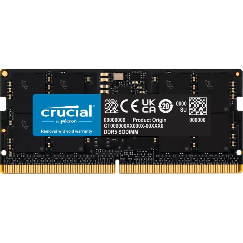 Crucial CT24G56C46S5 DDR5-5600 24 GB SO-DIMM geheugen, CL46