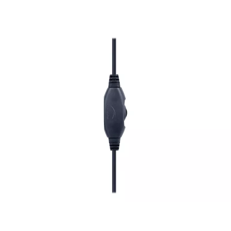 Bedrade gaming-headset GEMBIRD GHS-05-B, over-ear, 20–20000 Hz, 2 m kabel, 250 g, zwart/blauw