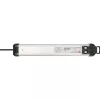 Stekkerdoos Brennenstuhl 1391030611 3 m 6 stopcontacten binnen zwart zilver
