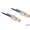 DeLOCK 83395 Serial Attached SCSI (SAS)-kabel 2 m zwart