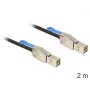 DeLOCK 83395 Serial Attached SCSI (SAS)-kabel 2 m zwart