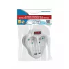 Esperanza ELK311W elektrische splitter 2 GN. USB-C USB-A IN. wit