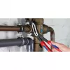 KNIPEX 88 02 300 – combinatietang met groefverbinding – 7 cm – 6 cm – staal – kunststof – blauw/rood