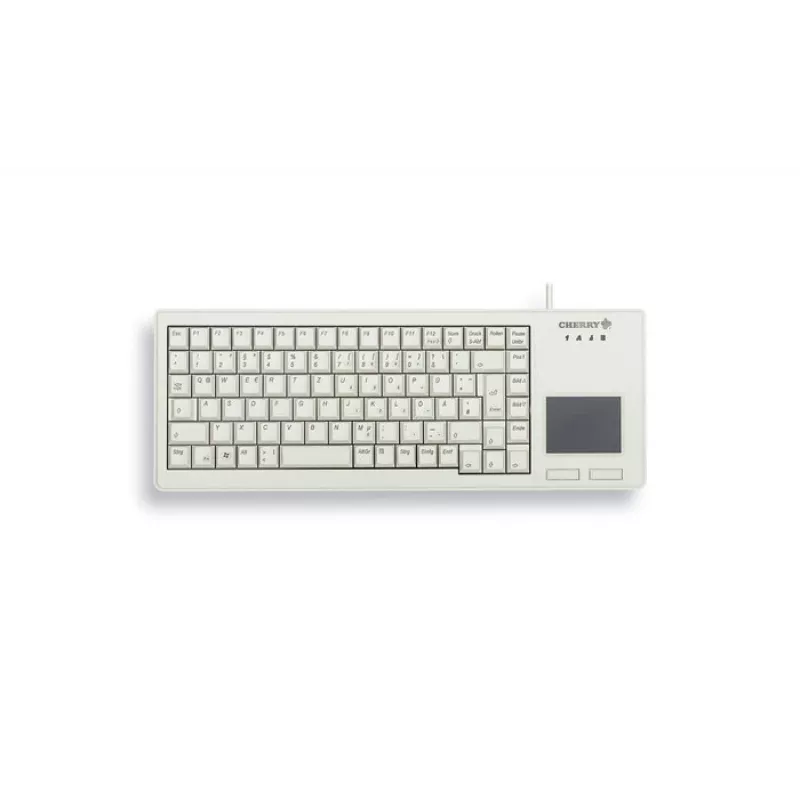CHERRY XS Touchpad toetsenbord universeel USB QWERTY US Engels grijs