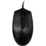 Bedrade USB-muis LC-Power LC-M721B — zwart, optisch, ergonomisch ontwerp
