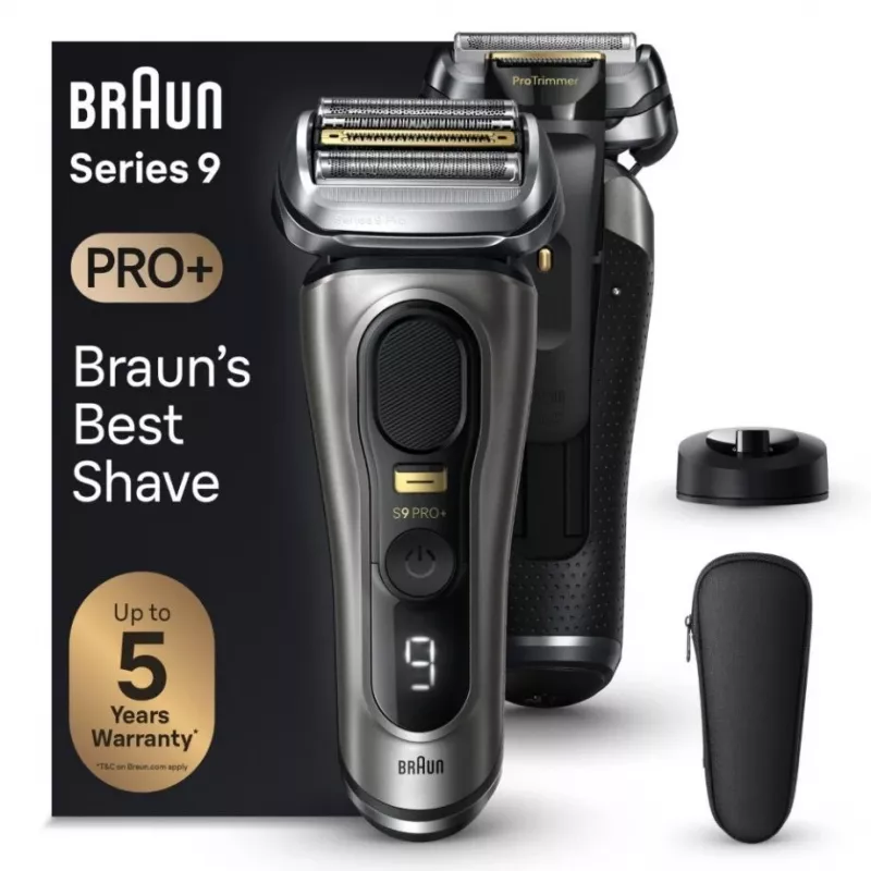 Braun Series 9 Pro+ 9515s elektrisch scheerapparaat - nat & droog, metallic
