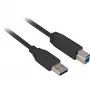 USB-kabel Sharkoon 3 m USB3.0-A/USB3.0-B