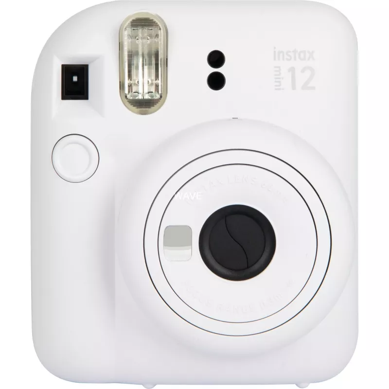 Instantcamera Fujifilm Instax Mini 12 wit — 86×54 mm prints, 60 mm brandpuntsafstand, AA-batterij