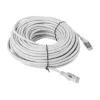LANBERG netwerkkabel Cat5e U/UTP RJ-45 naar RJ-45 20 m grijs, 26 AWG, CCA-ader