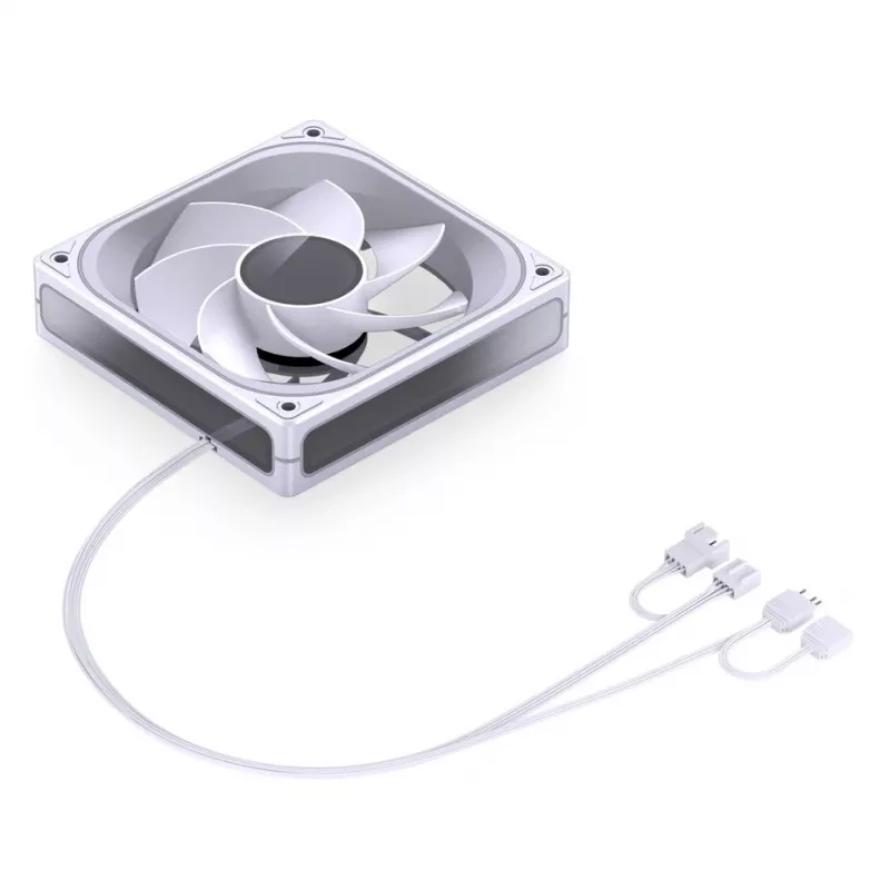 Koelventilator Jonsbo ZA-120 Reverse Blade PWM ARGB 120mm wit