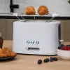 Toaster Toast&Taste 9000 Double wit (wit, 980 watt, voor 2 sneetjes toast)