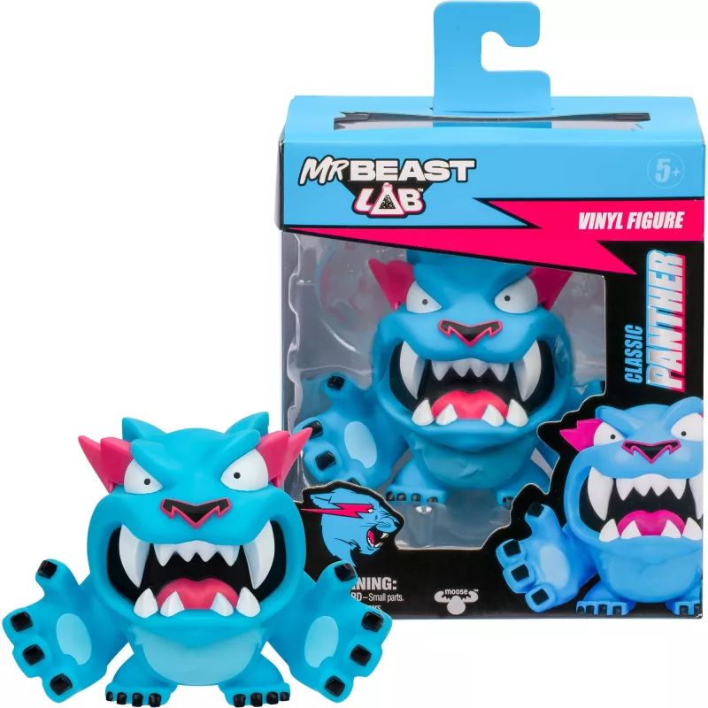 MrBeast Lab vinylfiguren - Classic Panther, speelfiguur