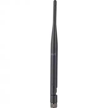 DeLOCK WLAN-antenne - antenne - 5 dBi (voor 2,5 GHz), 5 dBi (voor 5,825 GHz) - rondstraalantenne - zwart (88393)