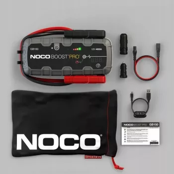 NOCO GB150 Boost 12V 3000A jumpstarter startbooster met ingebouwde 12V/USB-accu