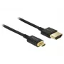 HDMI-kabel DeLOCK HDMI-A/HDMI Micro-D 3 m