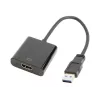 GEMBIRD A-USB3-HDMI-02 USB-grafische adapter, HDMI-uitgang, tot 1920x1080, zwart, 36 g