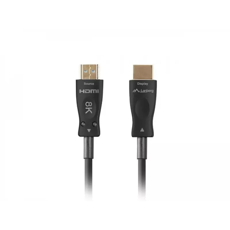 HDMI-kabel Lanberg CA-HDMI-30FB-1000-BK 100m zwart
